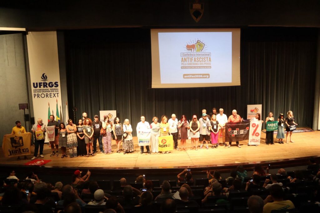 CARTA DE PORTO ALEGRE: UNIDADE CONTRA O FASCISMO E PELA SOBERANIA DOS POVOS